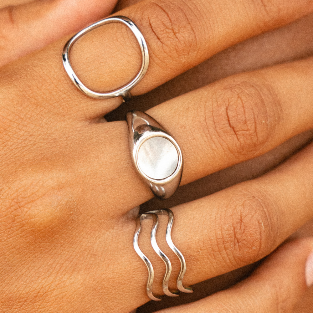 Mother Of Pearl Ring