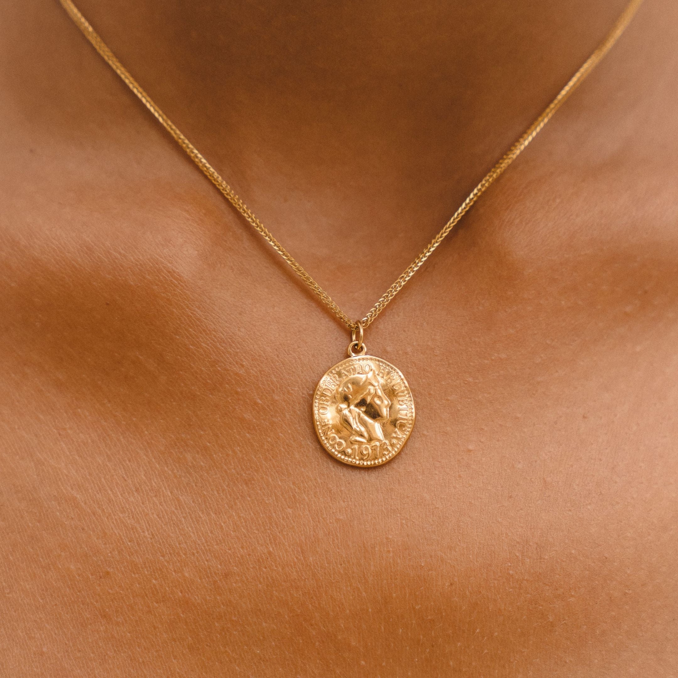 Ancient Coin Necklace