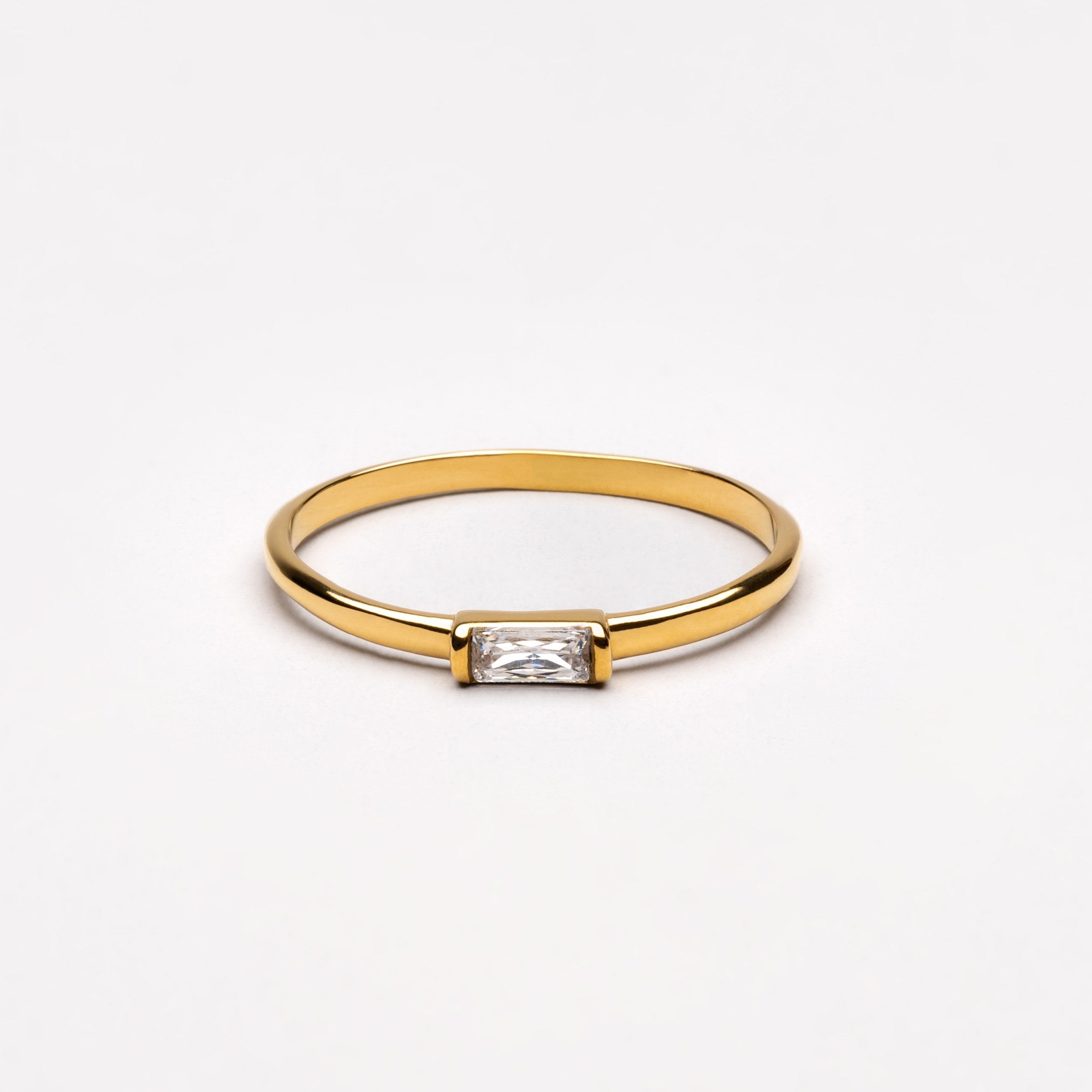 Dainty Crystal Ring