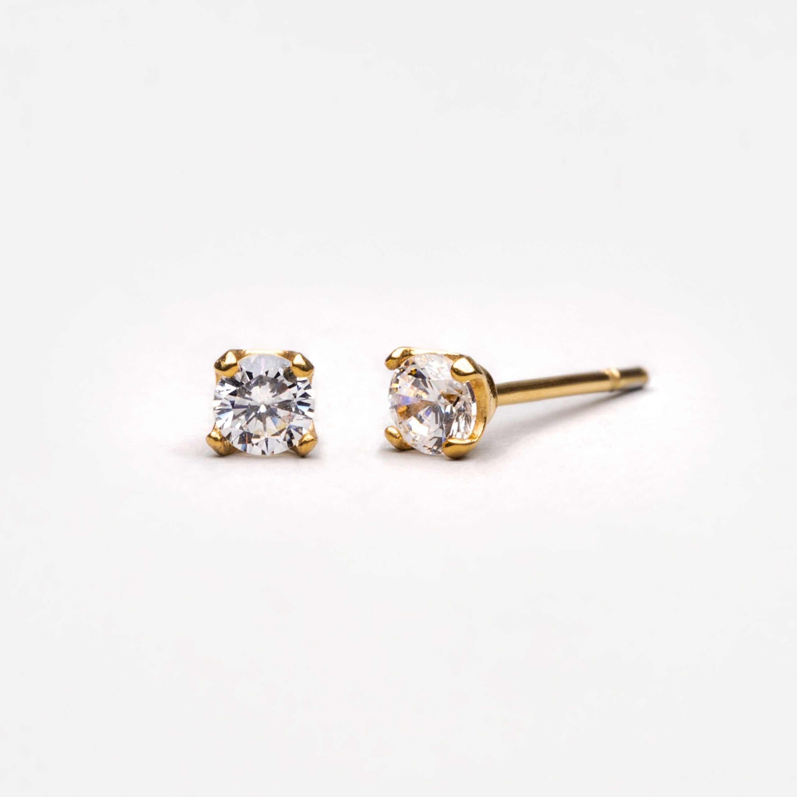Zircon Stud Earrings