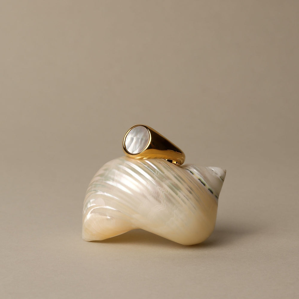 Mother Of Pearl Ring