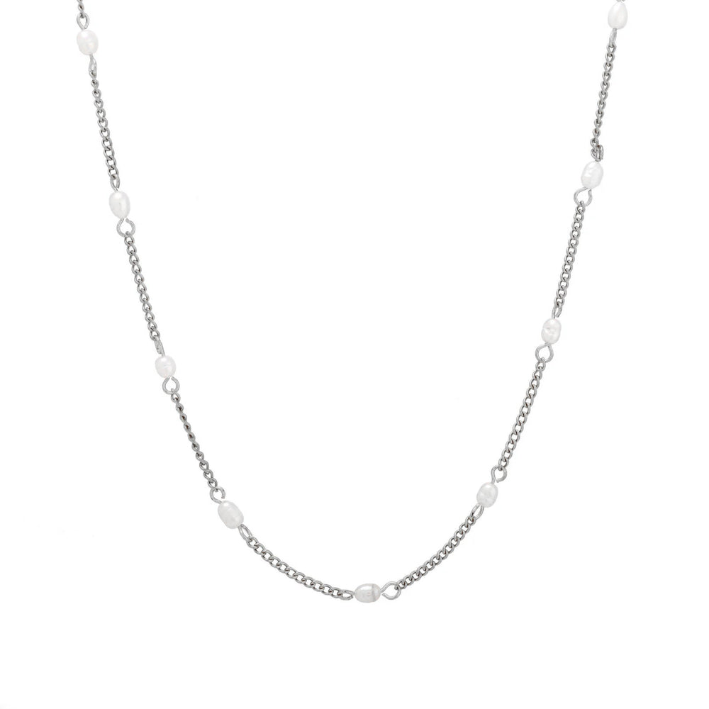 Dainty Gold Pearl Choker