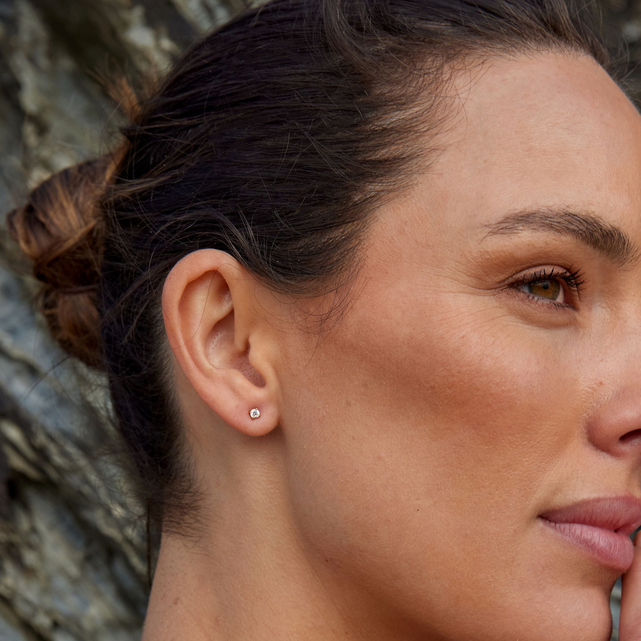 Zircon Stud Earrings